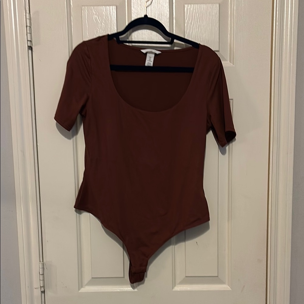 Elegant Brown Women's Bodysuit